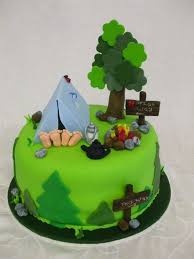 Campingcake Jackinaboxcakes Camping Cake Lustige Torten Tortendeko Motivtorten