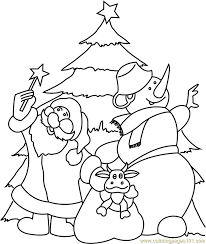 Search through 52634 colorings, dot to dots, tutorials and silhouettes. Santa Claus With Snowman Coloring Page For Kids Free Snowman Printable Coloring Pages Online For Kids Coloringpages101 Com Coloring Pages For Kids