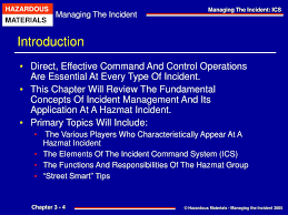 Ppt Chapter 3 Managing The Incident Incident Command