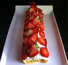 Roule Aux Fraises Et Chantilly Mascarpone Nathychef Recette Roule A La Fraise Recettes De Cuisine Recette Tarte Aux Fraises