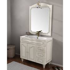 Le linee semplici ma raffinate vengono esaltate da tinte morbide e coerenti, elementi capaci di valorizzare l'ambiente in cui sono collocati. Mobile Arredo Bagno Arte Povera Decape Misure Da 90 Cm Con Lavabo E Specchio Mobili