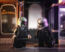 Boba Fett And Captain Phasma Are Back In Bounty Hunter Business Comment Yes If Youre Interested In Using Their Lego Photography Lego Star Wars Lego Minifigures