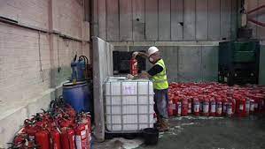 Our goal is to make our recycling service as convenient as possible. Fire Extinguisher Recycling