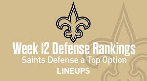 Week 12 Nfl Defense Def Fantasy Football Rankings Stats