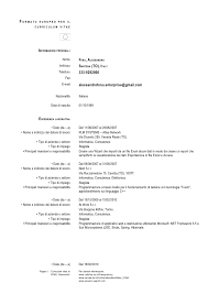 Ecco un elenco di tutti i modelli di curriculum vitae creati di noi. Curriculum Vitae Modello Europeo In Inglese Compilato