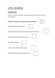 We did not find results for: Little Women Pre Reading Worksheet