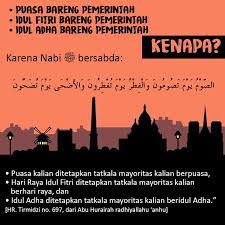 Ini Alasannya Kenapa Puasa Idul Fitri Dan Idul Adha Bareng Pemerintah In 2020 Creepy Horror Instagram Quran