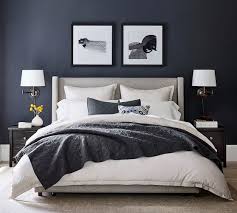 Before you get the material you will need to add 12 inches to your. Elliot Shelter Footboard Upholstered Storage Bed Pottery Barn