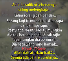 We did not find results for: Kisah Dunia Ni Lah Sebenarnya Hikmah Adik Beradik Ni Facebook