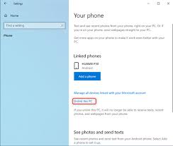 To remove a onedrive account from your computer select the onedrive cloud icon in the windows taskbar or mac menu bar. How To Remove Your Phone From Windows 10 Unlink Phone Digital Citizen