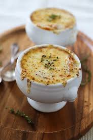Kids Bistro French Onion Soup 9 Yummy Julia Child Inspired Recipes Domino French Onion Soup Easy French Onion Soup Recipe Onion Soup Recipes