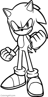 If you are looking for a bit more happiness, today's topic will literally fill you with joy. Sonic The Hedgehog Coloring Pages Coloringall