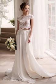*chest specially customized flower type ,very noble. Ivory Lace Two Piece Wedding Dresses Boho Style Sold By Narsbridal On Storenvy