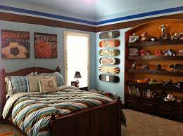 Parents & coaches will have plenty just like adults, sometimes kids need inspiration to succeed in sports. Vintage Sports Boys Room Project Nursery Boy Sports Bedroom Vintage Sports Boy Room Kids Bedroom Designs