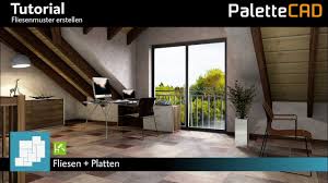 Neues fliesenmuster im rahmen einer sanierung. Palette Cad 9 Tutorial Fliesenmuster Erstellen Youtube
