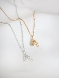 Lock Key Necklace Simple Necklace Key Charm Necklace Small Charms