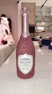 Vsco Margojseger Glitter Champagne Bottles Glitter Wine Bottles Decorated Liquor Bottles