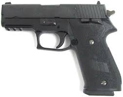 It is same as swiss service pistole 75, and has a bottom magazine release. P220 Sig Pistol Modern Firearms