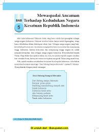 View makalah pkn ancaman.docx from ipa 5 at sma negeri 4 bekasi. Bab 5 Mewaspadai Ancaman Terhadap Kedudukan Negara Kesatuan Republik Indonesia