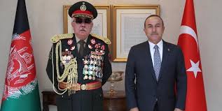 Turkish president recep tayyip erdogan meets former vice president of afghanistan marshal abdul rashid dostum at vahdettin pavilion in istanbul, turkey. Meeting Of Foreign Minister Mevlut Cavusoglu With Former Vice President Marshal Abdul Rashid Dostum Of Afghanistan 12 August 2020 Rep Of Turkey Ministry Of Foreign Affairs