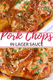 Beer Braised Pork Chops Slow Cooker Pork Chops Recipes Braised Pork Chops Braised Pork