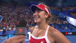 Belinda bencic swiss tennis player bike. Belinda Bencic Smiling Speach Hd Mobile Desktop Free Wallpaper