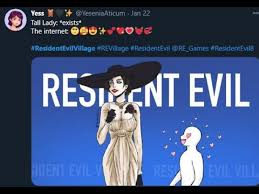 Lady Dimitrescu S Height Finally Revealed By Capcom Popgeeks Com One of lady dimitrescu's most salient qualities (other than her height) is her yellow eyes which, aside from her deathly pallor, immediately grabbed fans' attention in the game trailer. lady dimitrescu s height finally