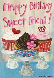 Happy Birthday Wishes For A Sweet Lady Winters Gold Happy Birthday Greetings Happy Birthday Friend Happy Birthday Cards