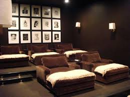 Home Theater Yummy Chocolate Chaise Lounges Home Theater Seating Home Theater Rooms Home