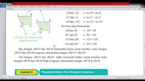 Dengan syarat, ana dapat, tanpa pemberitahuan sebelumnya, mengubah. Kongruen 1 Youtube