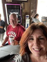 Waiting for some purple drink