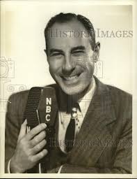 1952 Press Photo Bill Stern of the "Bill Stern Show,"