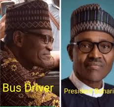 He polled a total of 580,825 votes to defeat alhaji atiju abubakar. Drama As Man Who Looks Like Buhari Seen Driving Danfo In Lagos Photos