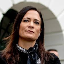 Former Trump press secretary Stephanie Grisham accuses congressional  candidate of abuse