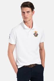 ️ comienza el verano y que mejor que lo disfrutes en el club náutico ensenada ⬅️. Polo De Polo Club Blanco Con Escudo Nautico Manga Corta Hombre Ebay