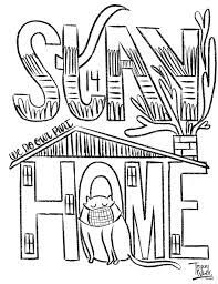 This all is well coloring page is simple yet beautiful. Download Day 14 Stay Home Free Coloring Pages Coloring Pages Design