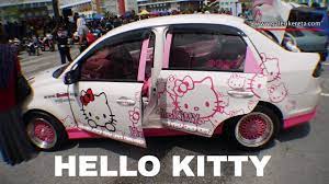 Panduan kereta shinkansen hello kitty. Proton Saga Flx The Hello Kitty Mega Gathering 2k16 Upsi Tanjung Malim Closeup Video Youtube