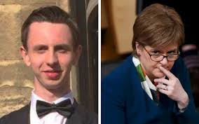 Cambridge University student who boasted of being related to Nicola  Sturgeon filmed burning £20 note in front of homeless person