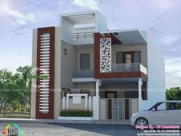 Decorative House Plan By Sk Consultants Kerala House Design Modern House Exterior Independent House
