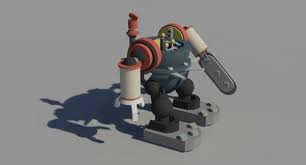 Timbersaw Dota 2 3d Model 3d Model Dota 2 3d Model Character