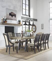 Measure the dining room and most importantly the floor area where you want to install eight seater dining table and chairs so that you don't end up buying a solid wood 8 seater dining table set which makes the everything look crampy. Baylow Table 8 Chairs