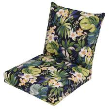 This sun lounge chair is great for all types of outdoor use (and indoor use, too!). Caprice Tropical 2 Piece Deep Seating Outdoor Lounge Chair Cushion 7292 01229000 The Home Depot Outdoor Lounge Chair Cushions Deep Seating Chair Cushions