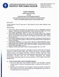 Maybe you would like to learn more about one of these? Surat Edaran Pandemic Docsity