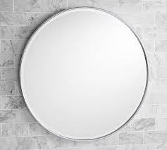 Gold round mirror, 24 inch brass circle mirror with brushed 24'' round gold. Vintage Round Mirror Pottery Barn
