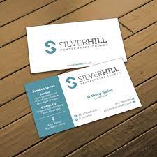 Give your church a consistent image with great looking brand design. Modern Bold Religious Business Card Design For Silver Hill Pentecostal Church By Dezero Design 10938948