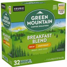 There are plenty of comfortable chairs and tables in the immediate vicinity of the coffee shop. Green Mountain Coffee Roasters Breakfast Blend Decaf Light Roast K Cup Pods 32 Ct King Soopers