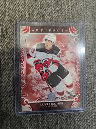 2425 2024 UPPER DECK ARTIFACTS Luke Hughes RUBY PARALLEL 499 🚨 | eBay
