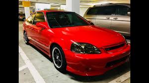 You have no vehicle information saved in your honda owners account. 2000 Honda Civic Ex Ej8 The Red Fusion Youtube