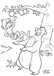 Each printable highlights a word that starts. Jungle Book Coloring Pages Baloo And Mowgli Disney Coloring Pages Jungle Coloring Pages Disney Coloring Pages Printables