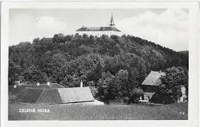 Kde se natáčel film černí baroni, ve kterém účinkují pavel landovský, jiří schmitzer, ondřej vetchý, bronislav poloczek. Zelena Hora Nepomuk 1946 Okres Plzen Prosla Se Znamkou Cerni Baroni Aukro